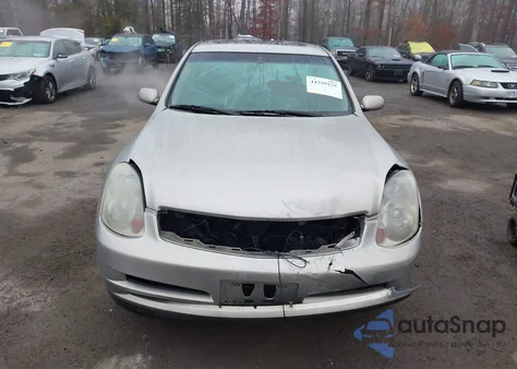 2003 Infiniti G35 Luxury Leather z USA, uszkodzony, nr VIN JNKCV51E63M320876